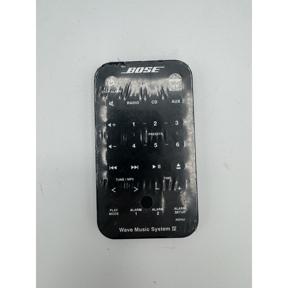 Genuine Bose Wave Music System IV 4 Remote Control w/ Battery, New, Wrapped